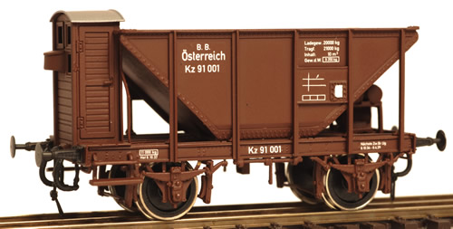 Ferro Train 850-261 - Austrian BBÖ Kz 91 001 2ax ore hopper car